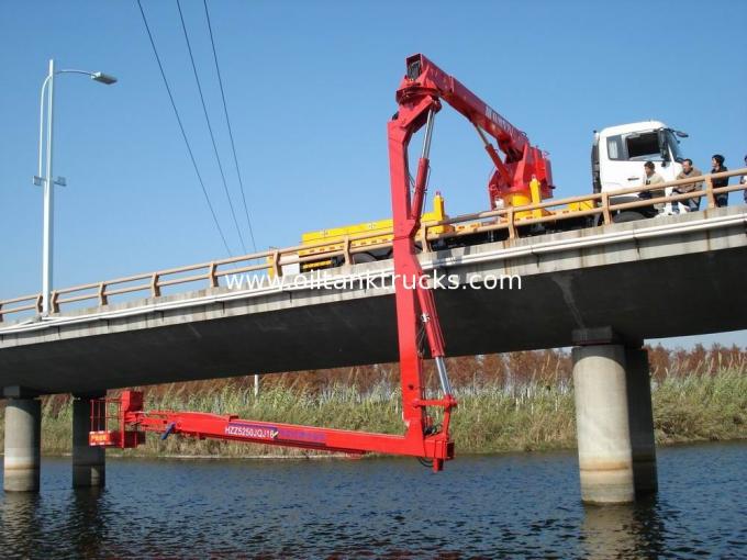 6x4 16M sprzęt do inspekcji mostów wanien Dongfeng do wykrywania mostków, DFL1250A9