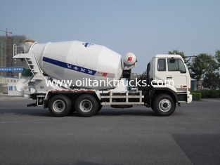 6x4 DF Nissan Diesel 8 - 10cbm Concrete Mixer Trucks Light Weight HZZ5240GJBUD